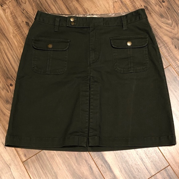Bob Timberlake Olive Skirt. Size 6 - Picture 1 of 3